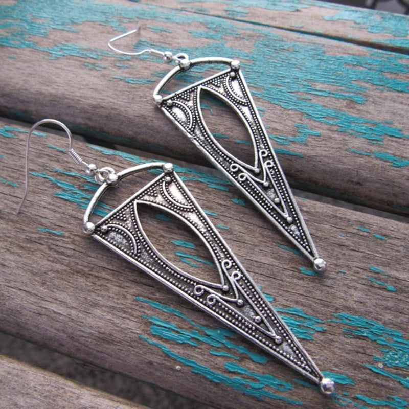 Delicate Artisan Silver Earring