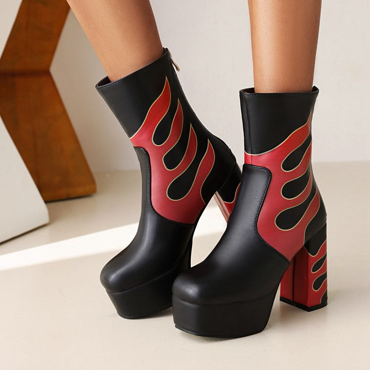 Vintage Inspired Orthopedic Boots