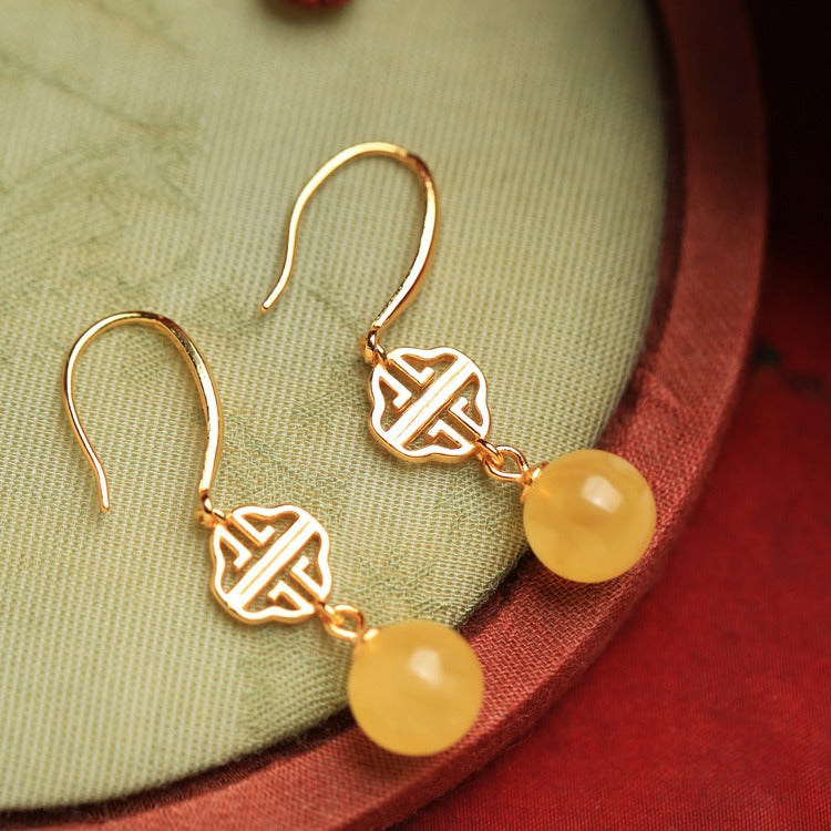 Beautiful Gold Earring with Unique Style