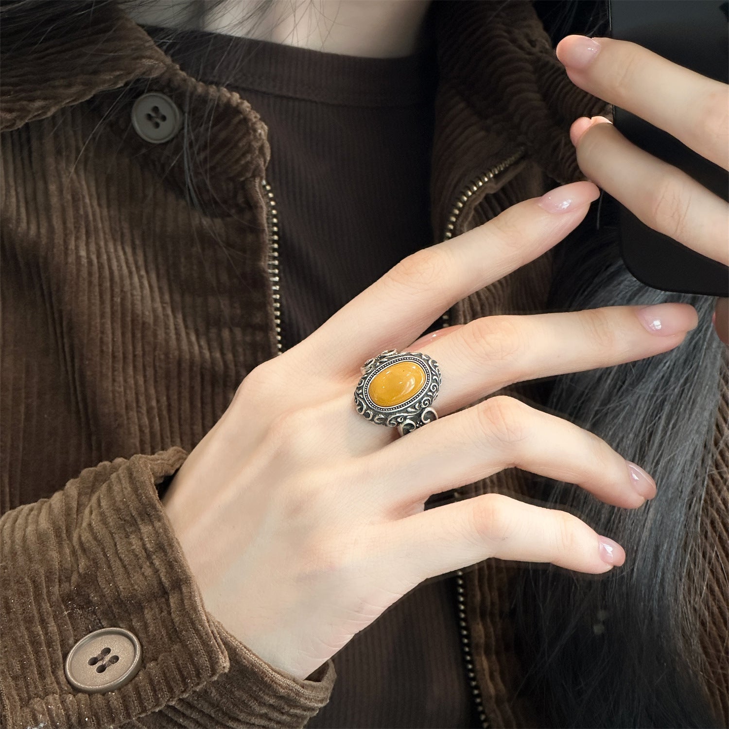 Vintage Handmade Silver Ring
