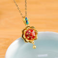 Romantic Gold Pendant for Special Moments