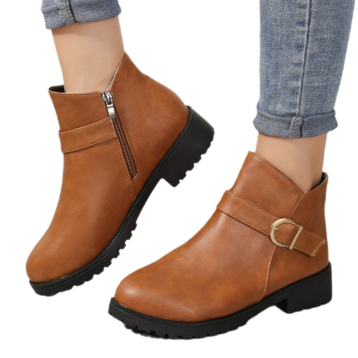 Classic Orthopedic Boots with Timeless Style