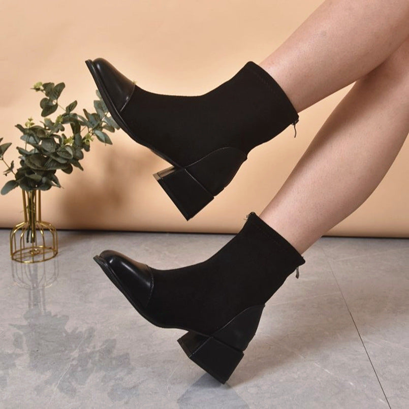 Chic Orthopedic Boots with Unique Design