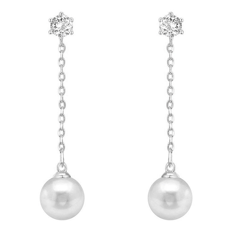 Delicate Artisan Pearl Earring