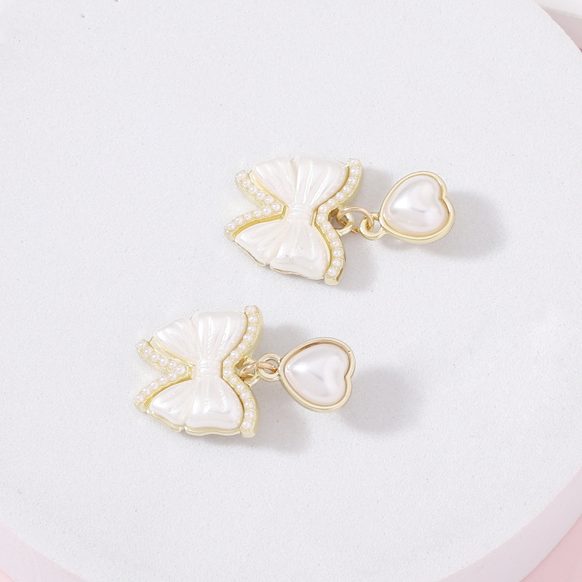 Delicate Artisan Gold Earring
