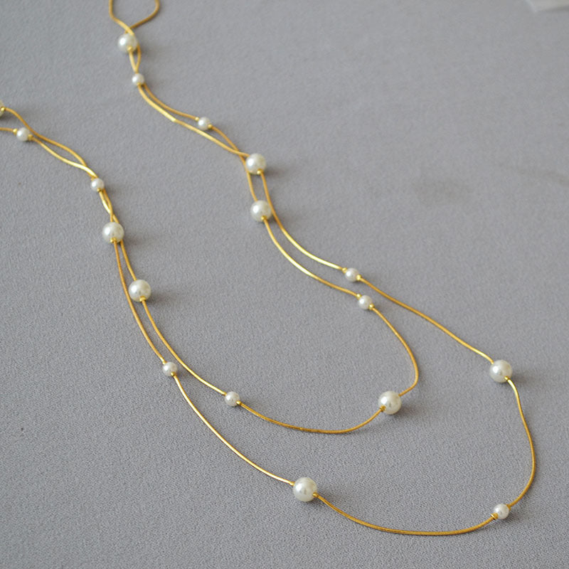 Romantic Pearl Necklace for Special Moments