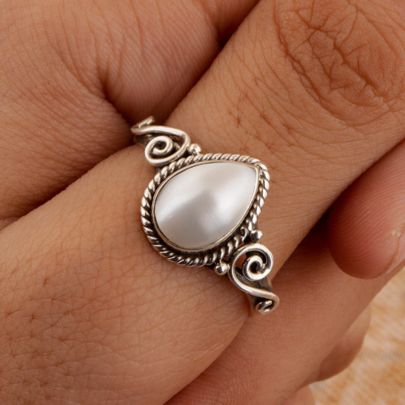 Vintage Handmade Pearl Ring
