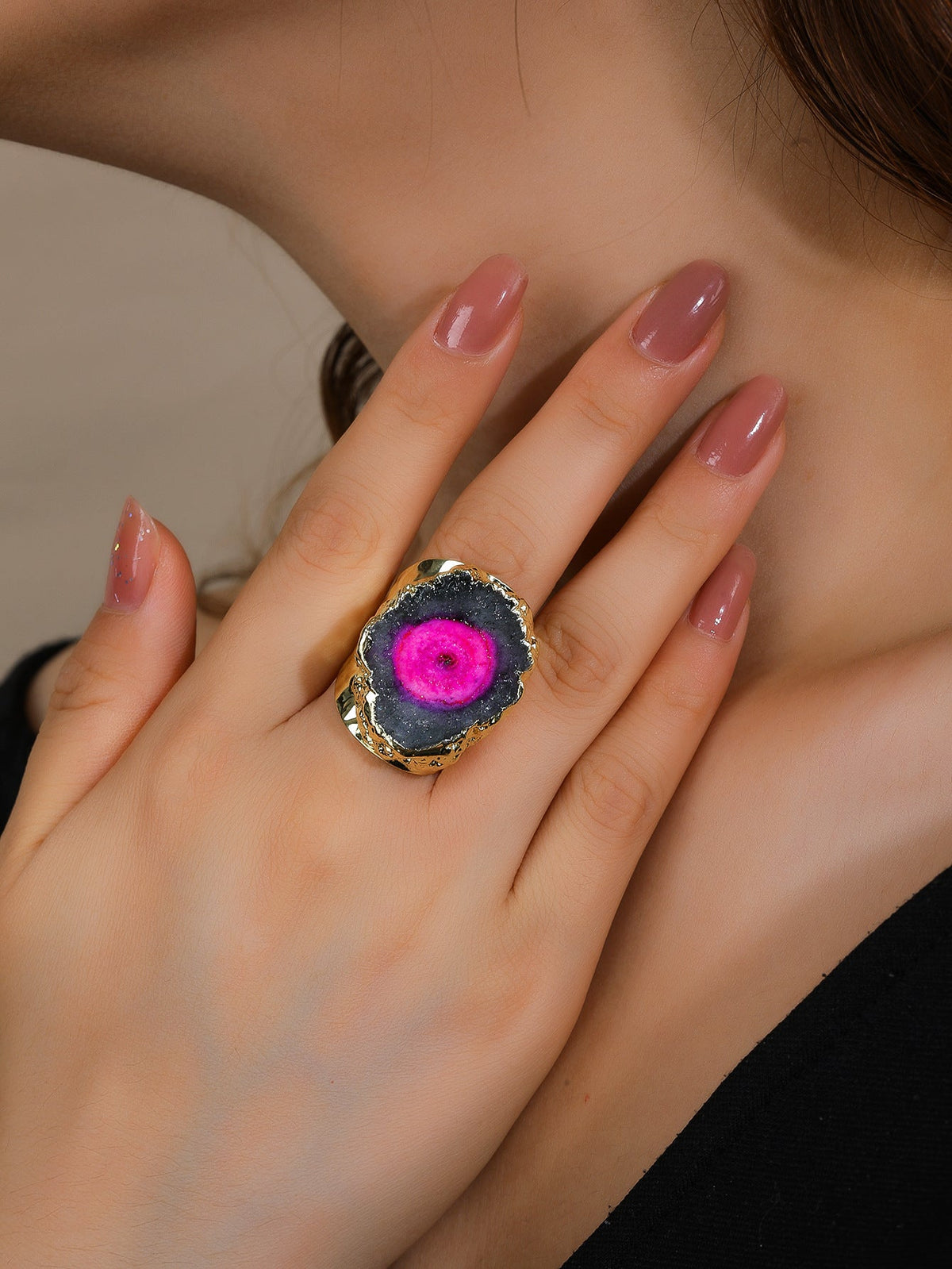 Romantic Gold Ring for Special Moments