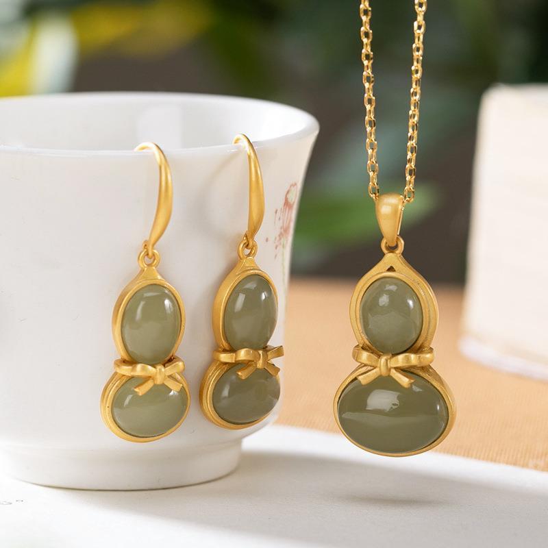 Delicate Artisan Gold Earring