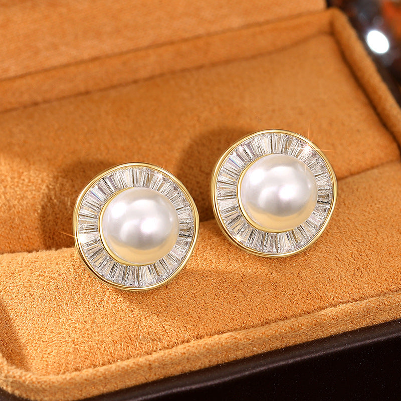 Delicate Artisan Pearl Earring