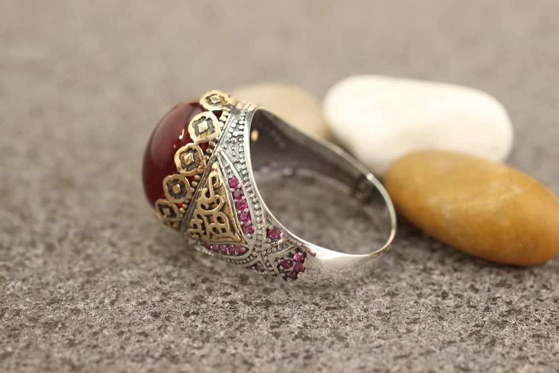 Delicate Artisan Silver Ring