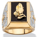 Delicate Artisan Gold Ring