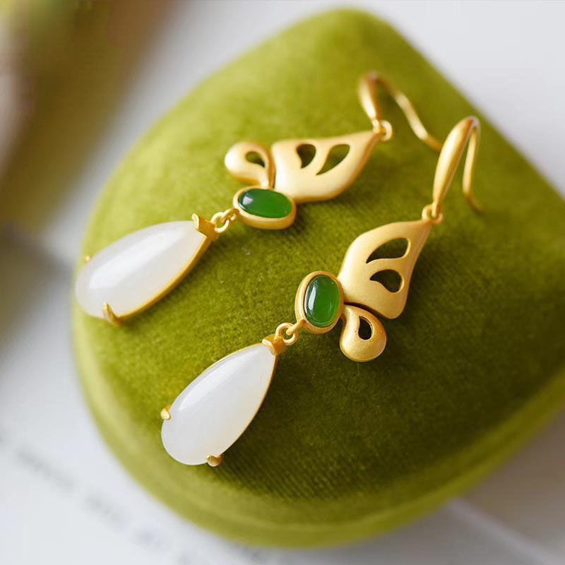 Vintage Handmade Silver Earring