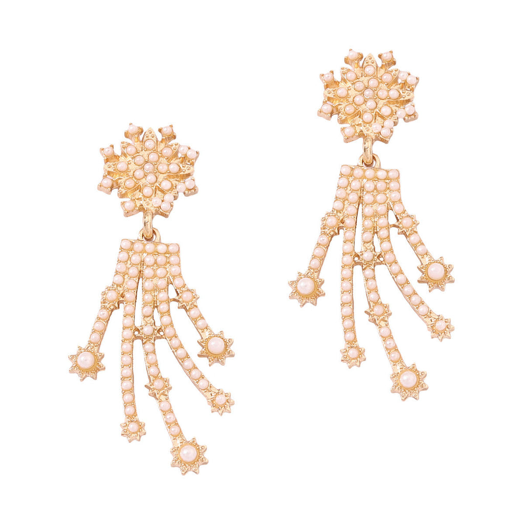 Beautiful Pearl Earring with Unique Style