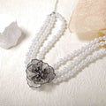 Delicate Artisan Pearl Necklace