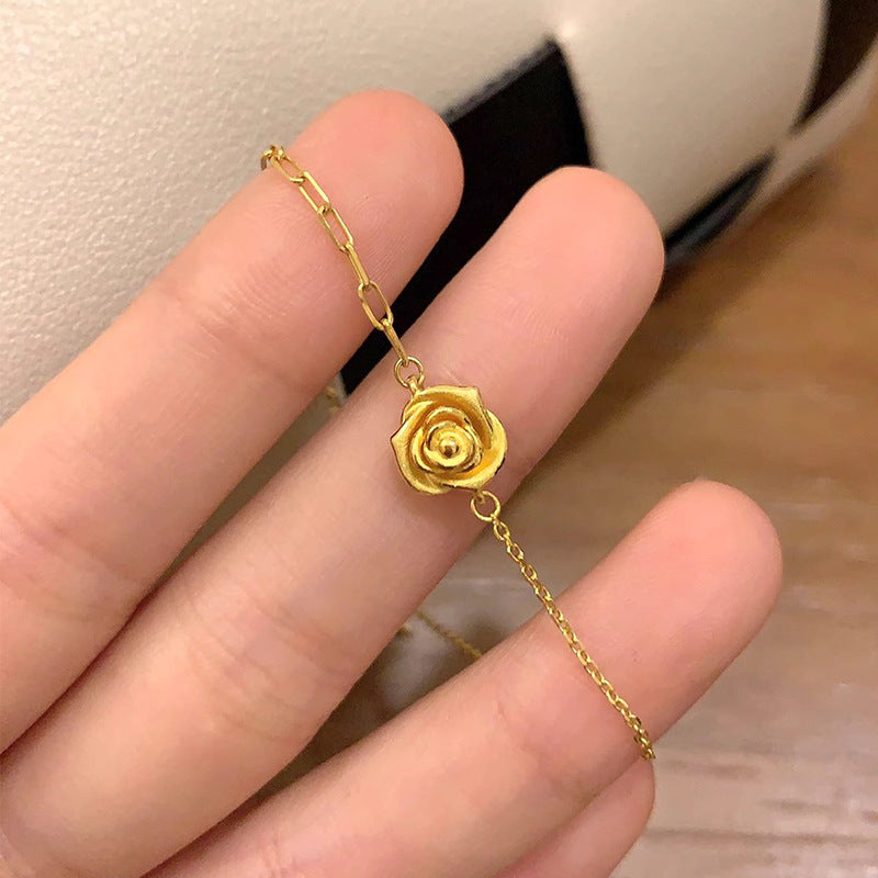 Delicate Artisan Gold Bracelet
