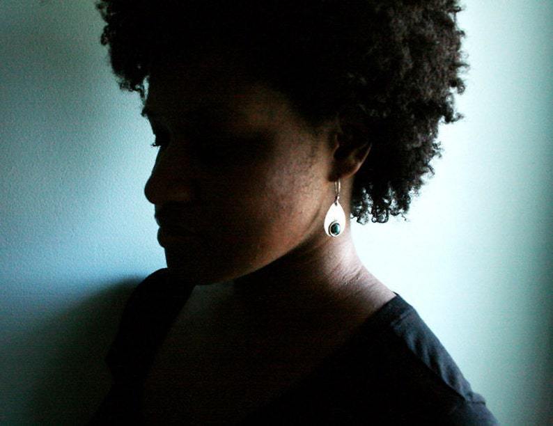 Delicate Artisan Silver Earring