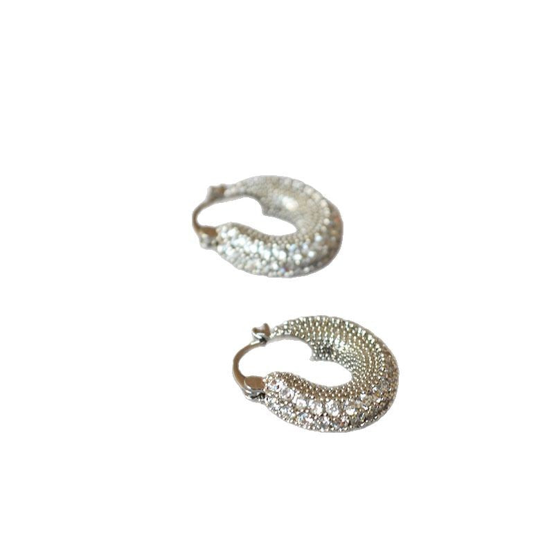 Vintage Handmade Silver Earring