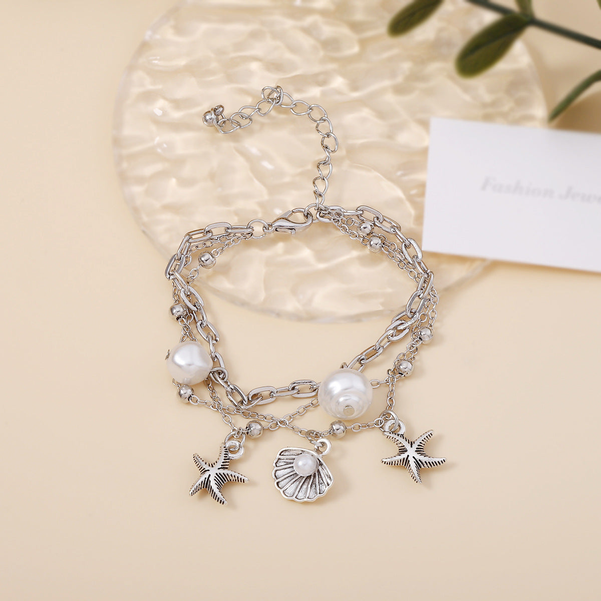 Delicate Artisan Pearl Bracelet