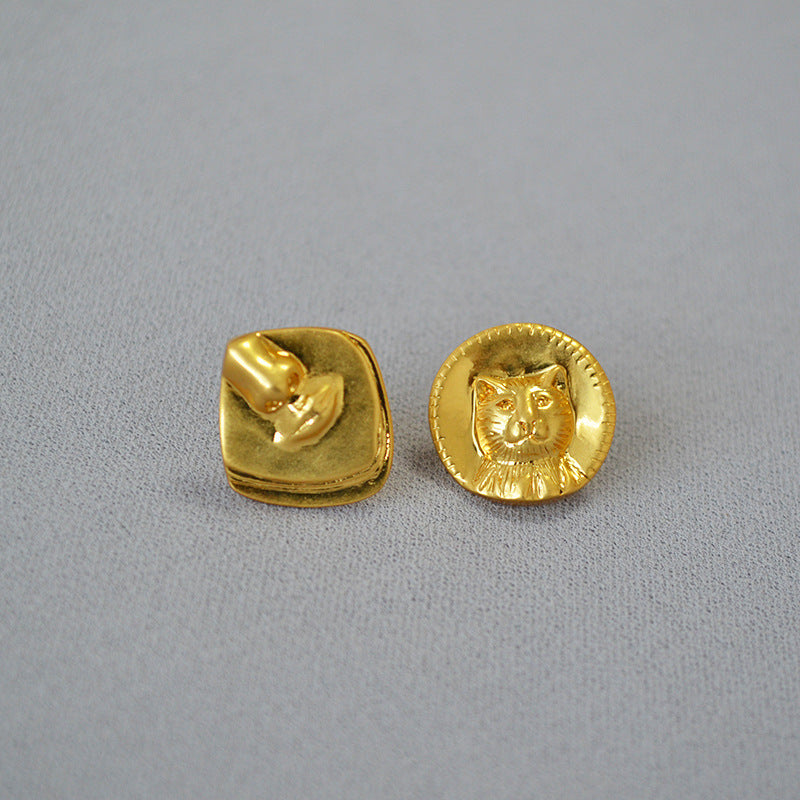 Vintage Handmade Gold Piece