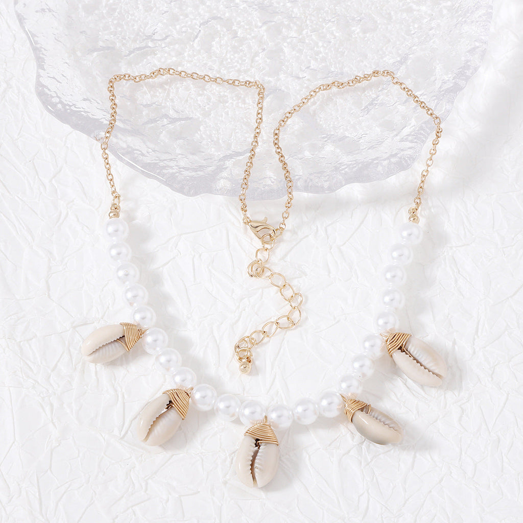 Vintage Handmade Pearl Necklace