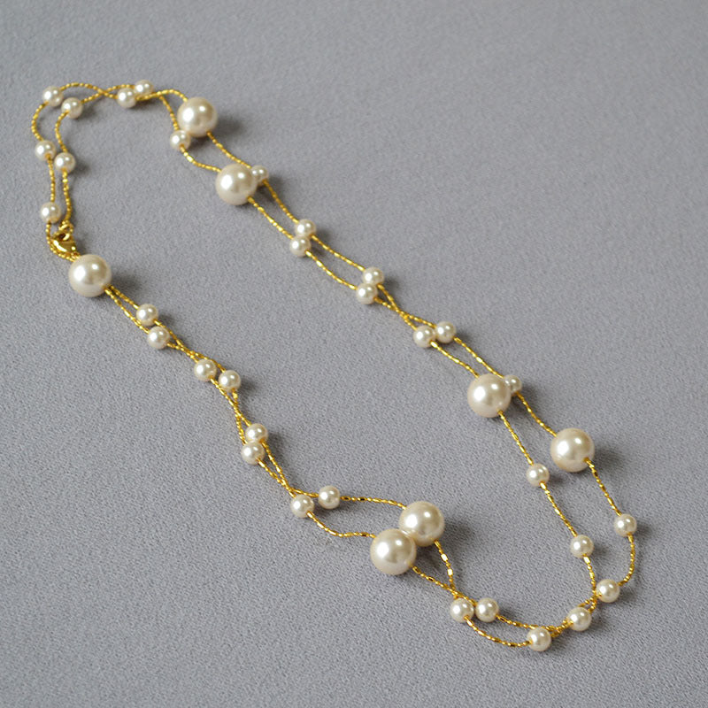 Romantic Pearl Necklace for Special Moments