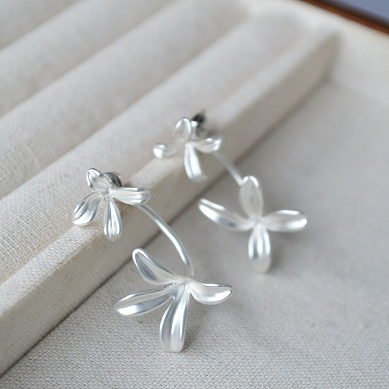 Delicate Artisan Silver Earring