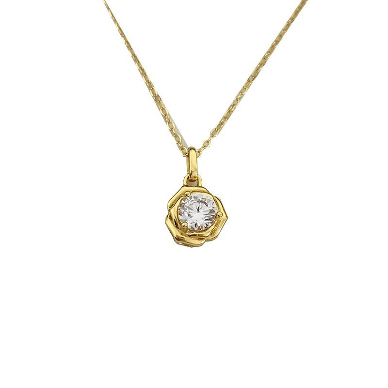 Romantic Gold Necklace for Special Moments