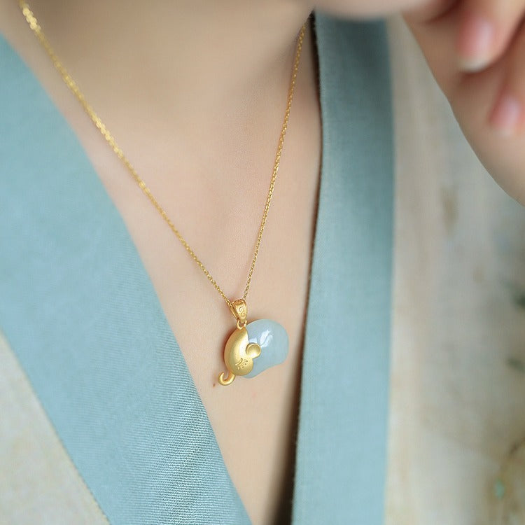 Delicate Artisan Gold Necklace