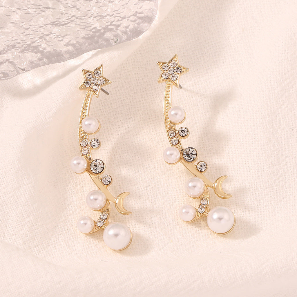 Beautiful Pearl Earring with Unique Style