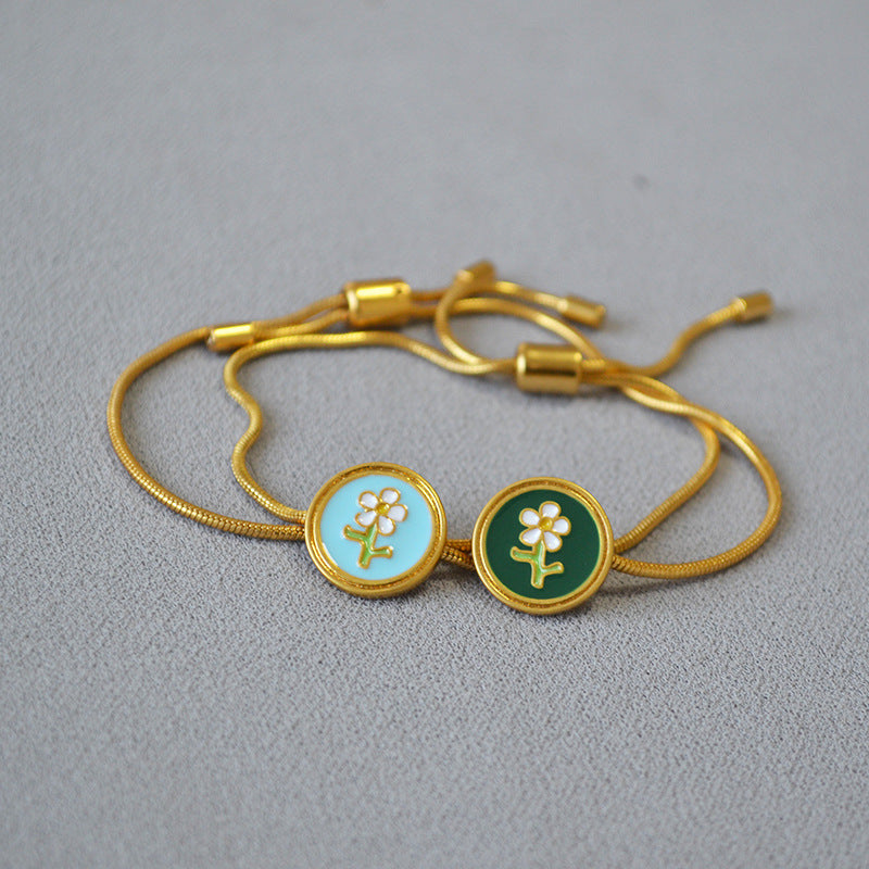 Vintage Handmade Gold Bracelet