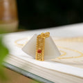 Vintage Handmade Gold Necklace