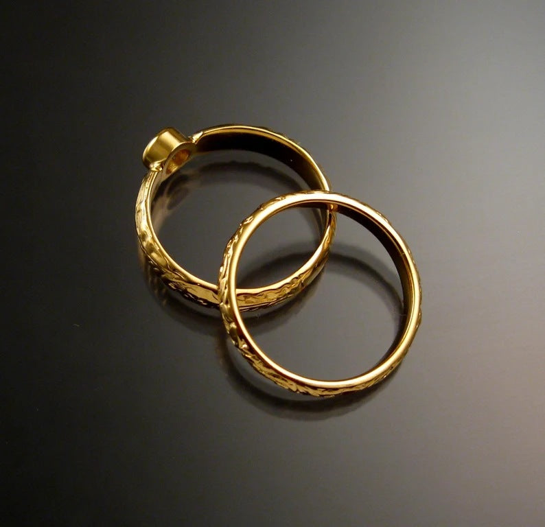 Romantic Gold Ring for Special Moments