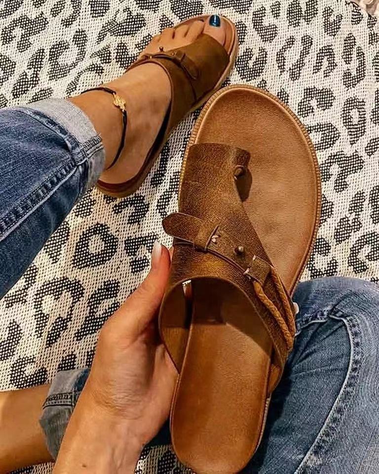 Vintage Inspired Orthopedic Sandals