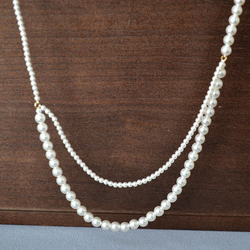 Delicate Artisan Pearl Necklace
