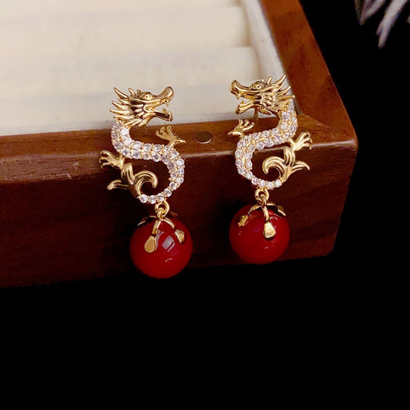 Beautiful Gold Earring with Unique Style
