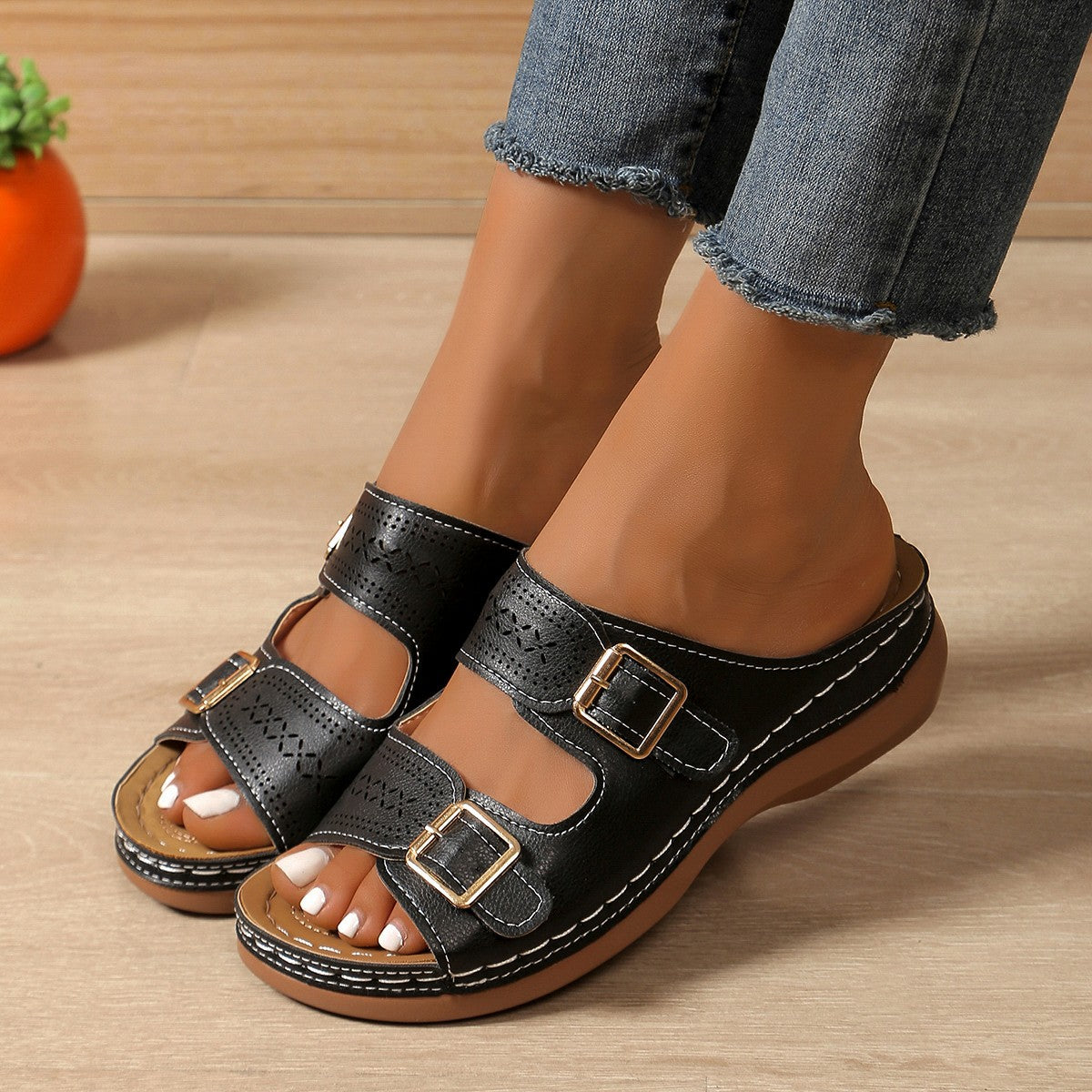 Vintage Inspired Orthopedic Sandals