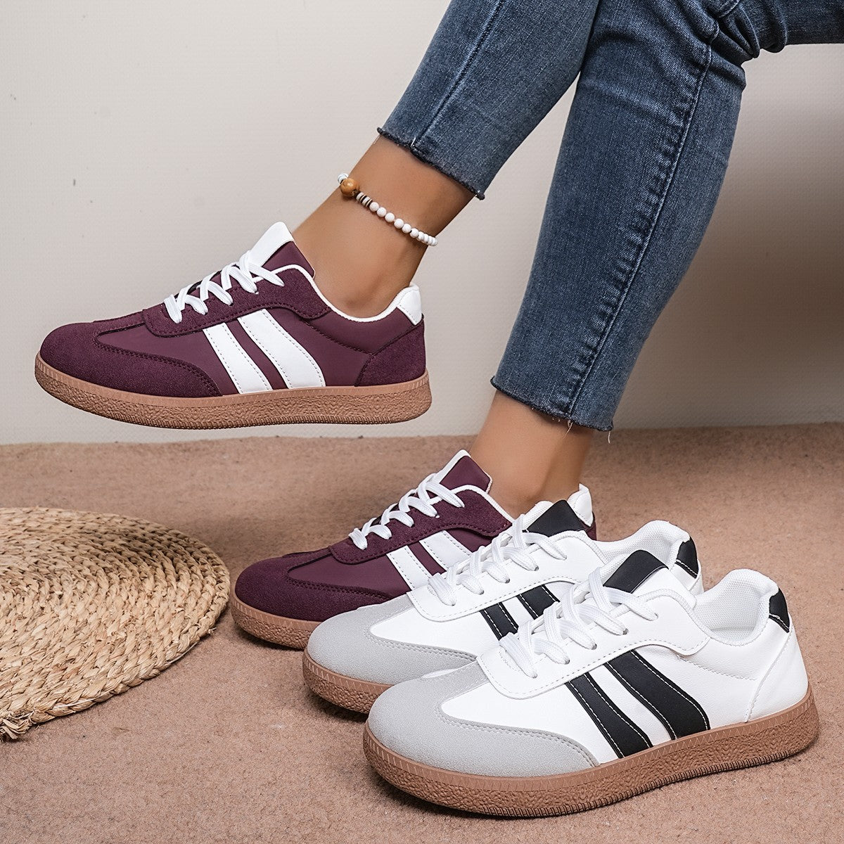 Classic Orthopedic Sneakers with Timeless Style