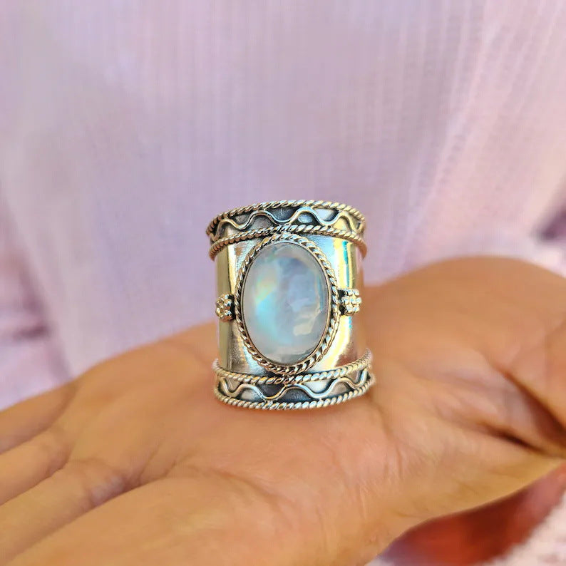 Romantic Silver Ring for Special Moments