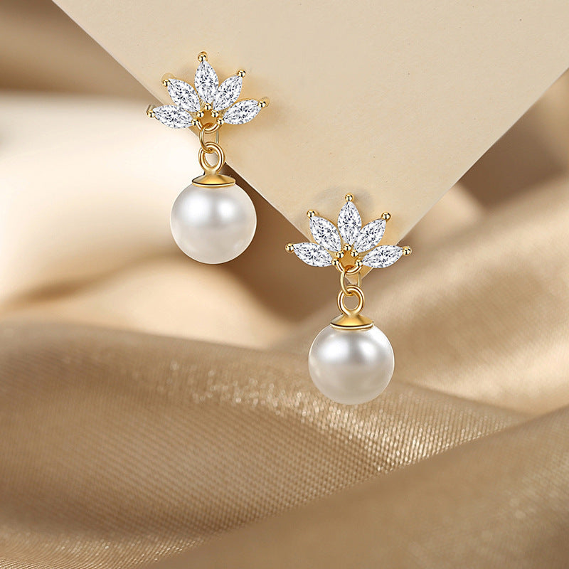 Vintage Handmade Pearl Earring