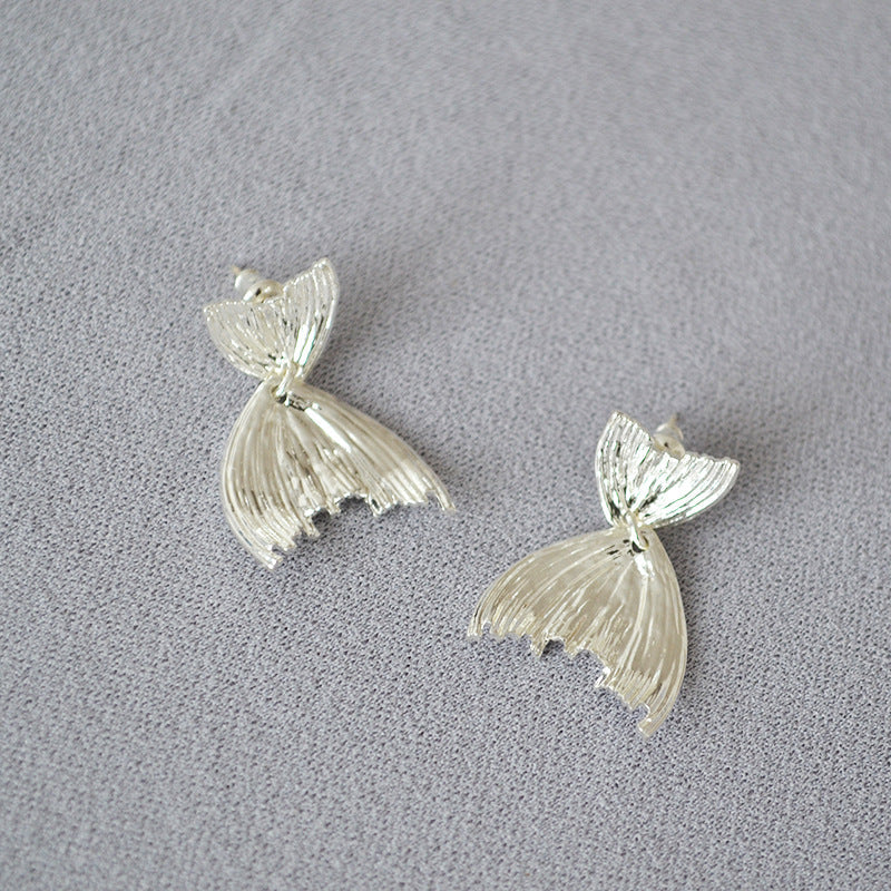 Vintage Handmade Gold Earring