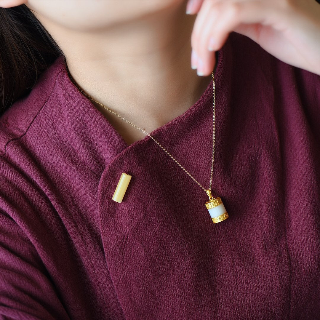Delicate Artisan Gold Necklace