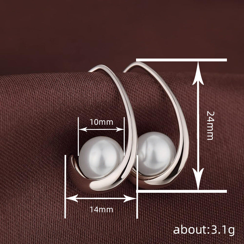 Vintage Handmade Pearl Earring