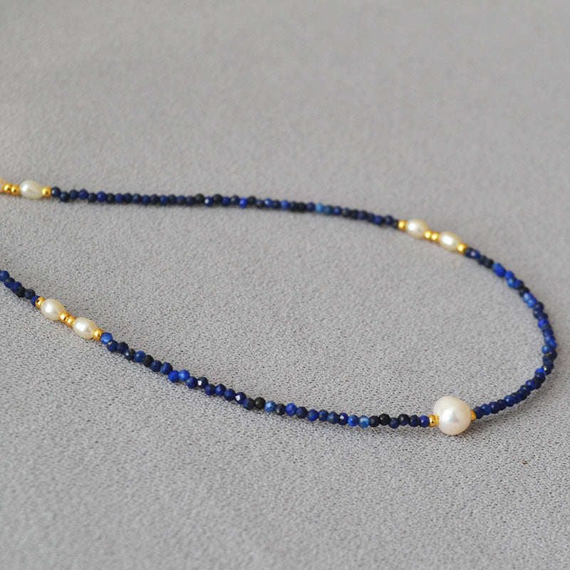 Delicate Artisan Pearl Necklace