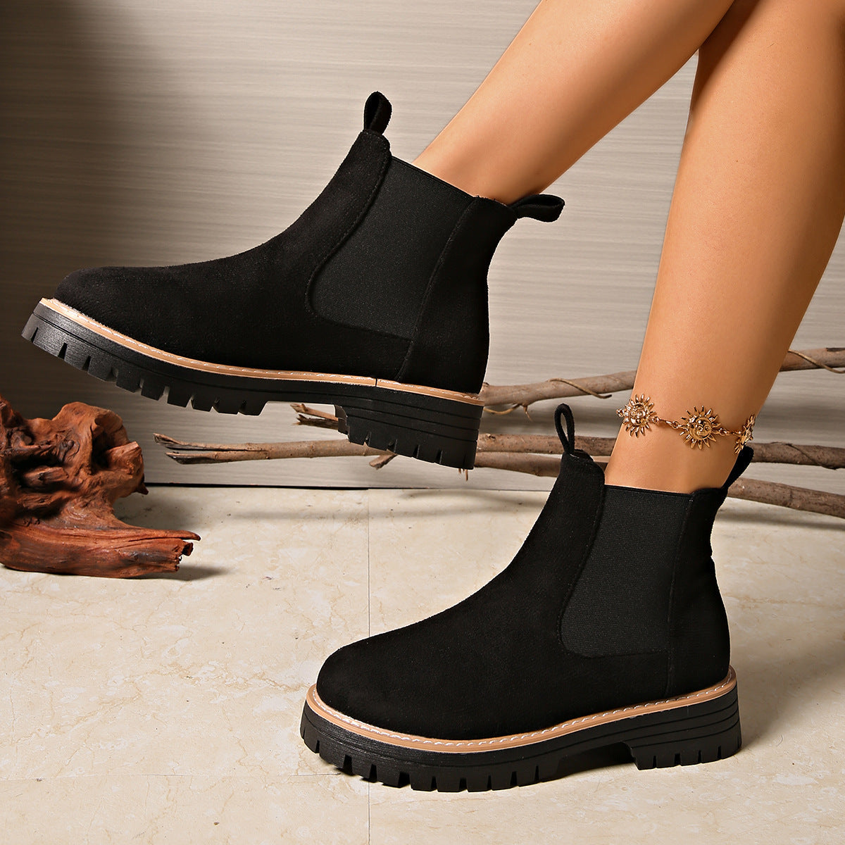 Chic Orthopedic Boots with Unique Design