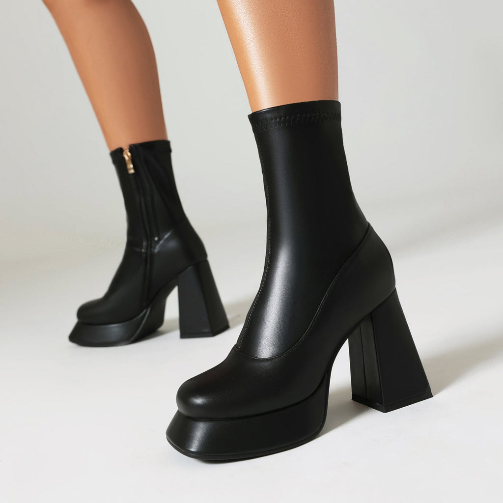 Classic Orthopedic Boots with Timeless Style