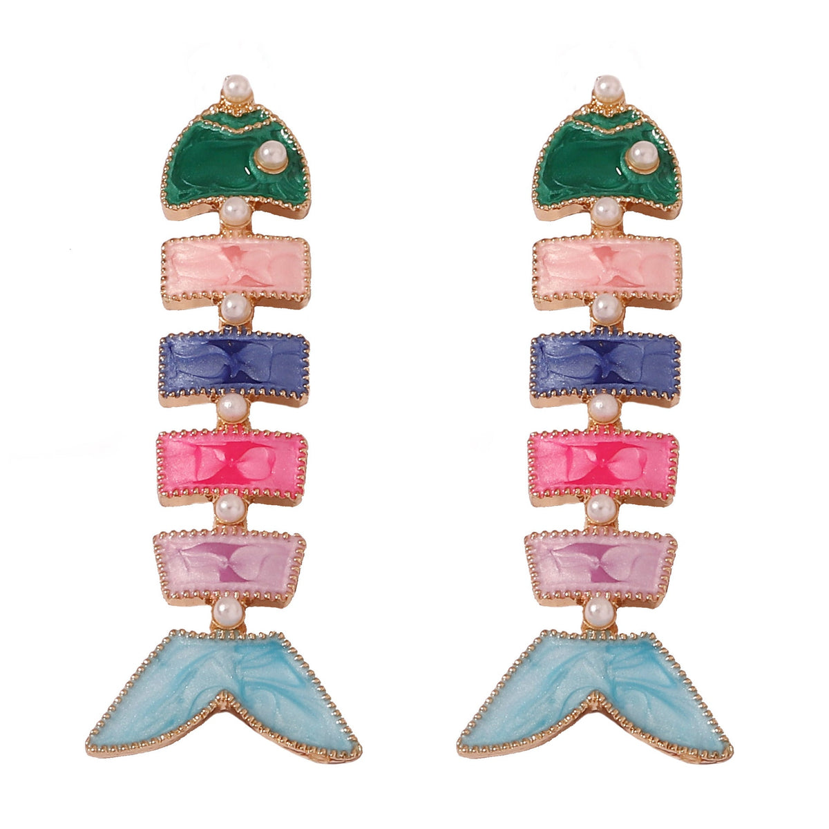 Delicate Artisan Pearl Earring