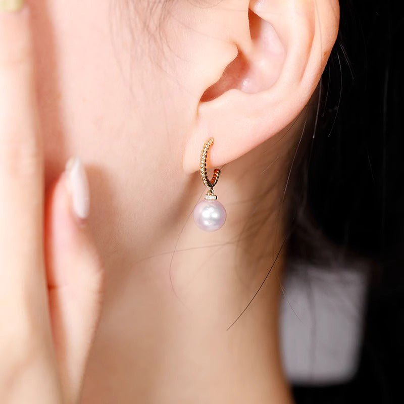 Delicate Artisan Pearl Earring