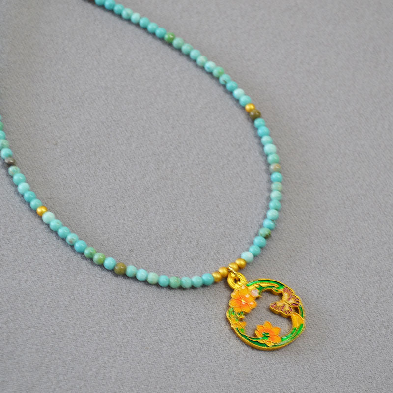 Delicate Artisan Gold Necklace