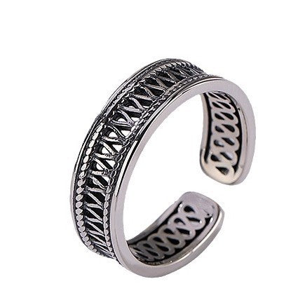Delicate Artisan Silver Ring